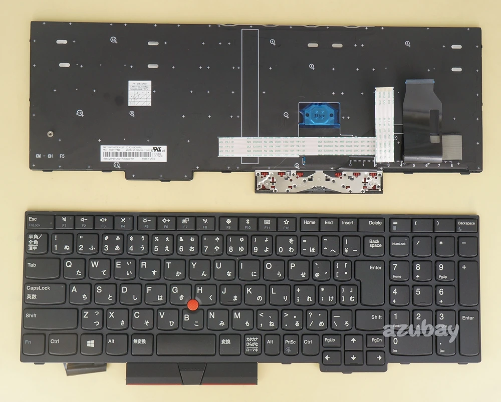 Японская Клавиатура JA для Lenovo ThinkPad L580 E580 E585 T590 L590 E590 E595 P52 P53 P53S P72 P73 01YP750 01YP590 01YP670