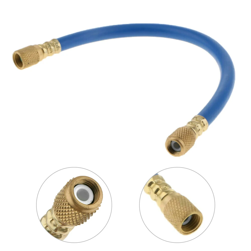 

Hot Sale 1 X AC Car Air Conditioner R134A Refrigerant Charging Hose H25B1414FF 1 / 4SAE Fast Delivery