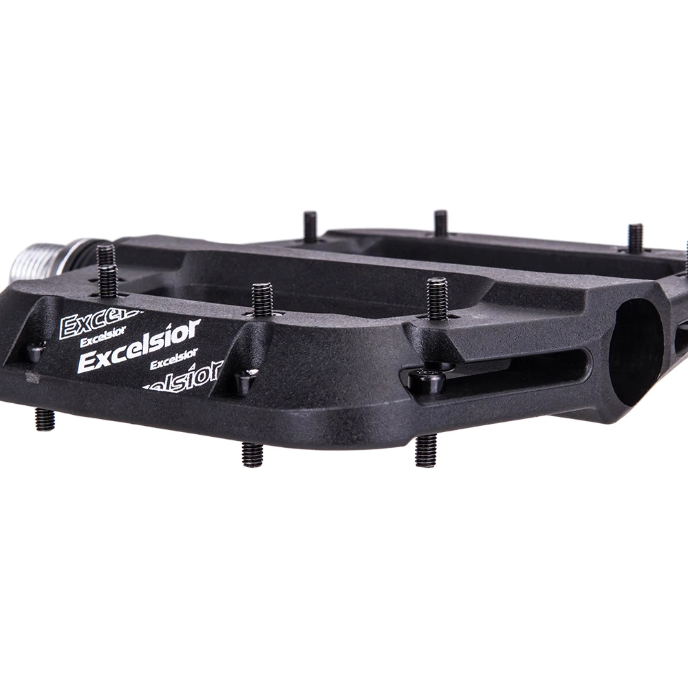 Плоские велосипедные педали с широкой платформой шпиндель 9/16 дюйма|Педаль