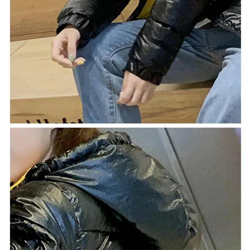 Женская одежда из хлопка 2019 зимнее пальто на молнии с длинным рукавом Однотонная