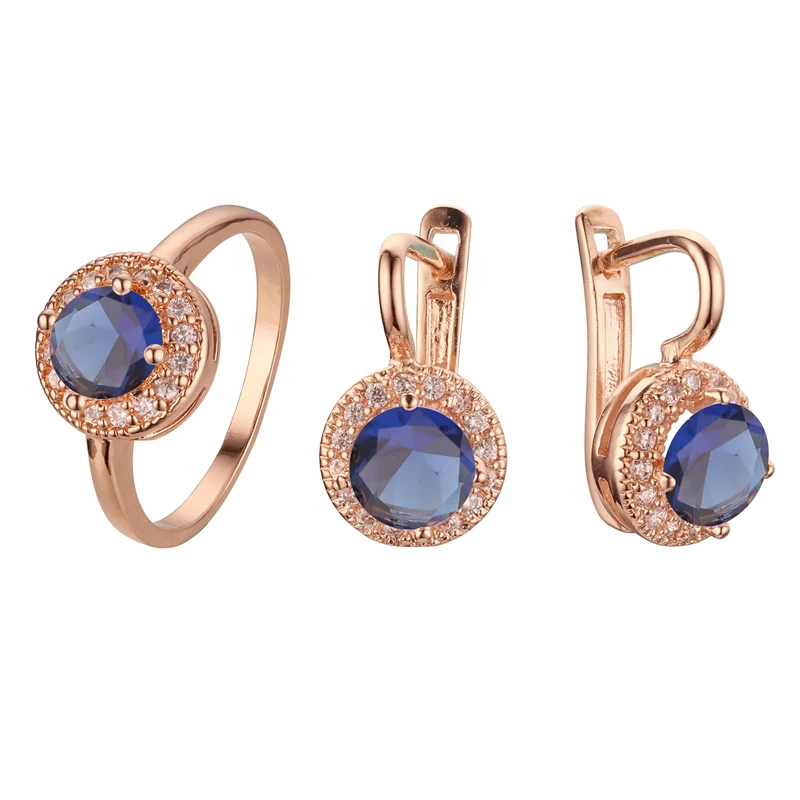 Роскошные аксессуары 2022 российские золотистые женские ювелирные изделия