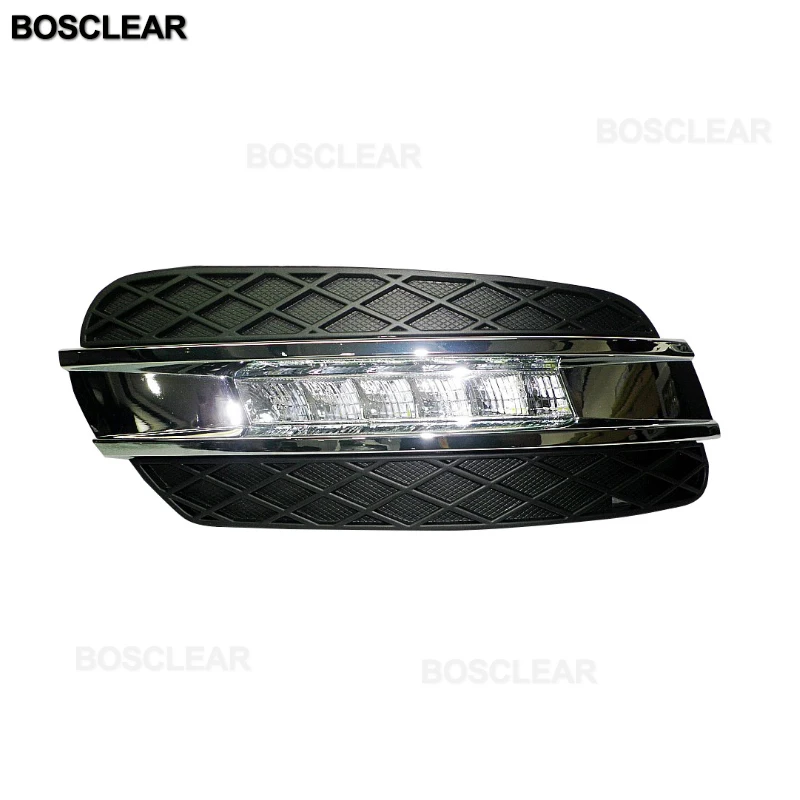 1pcs 2006-09 left Для Mercedes Benz W164 ML280 300 ML320 ML350 500 светодиодный Габаритные огни белый 2009-2011 Водонепроницаемый внешний светодиодный противотуманная панель лампы - Цвет: 1pcs 2006-09 left