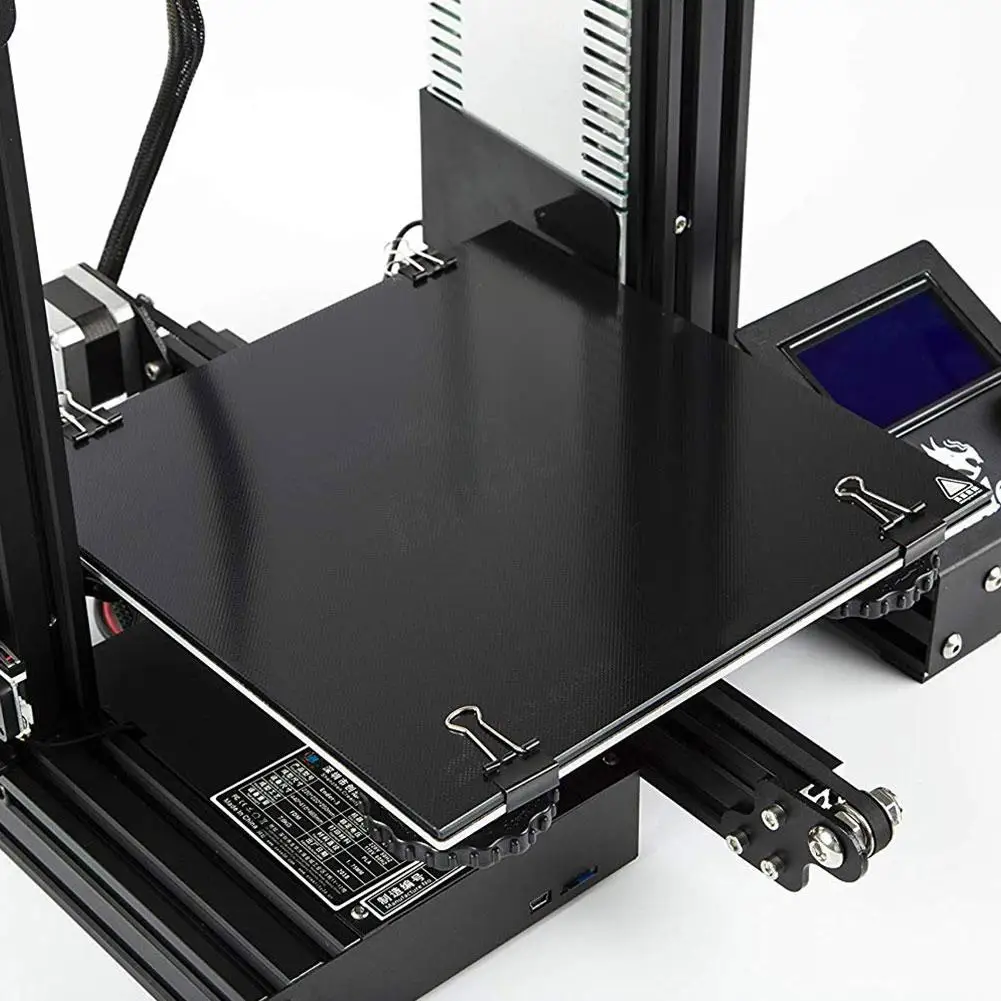 CREALITY 3D с платформой из закаленного стекла Подогреваемая кровать строительная