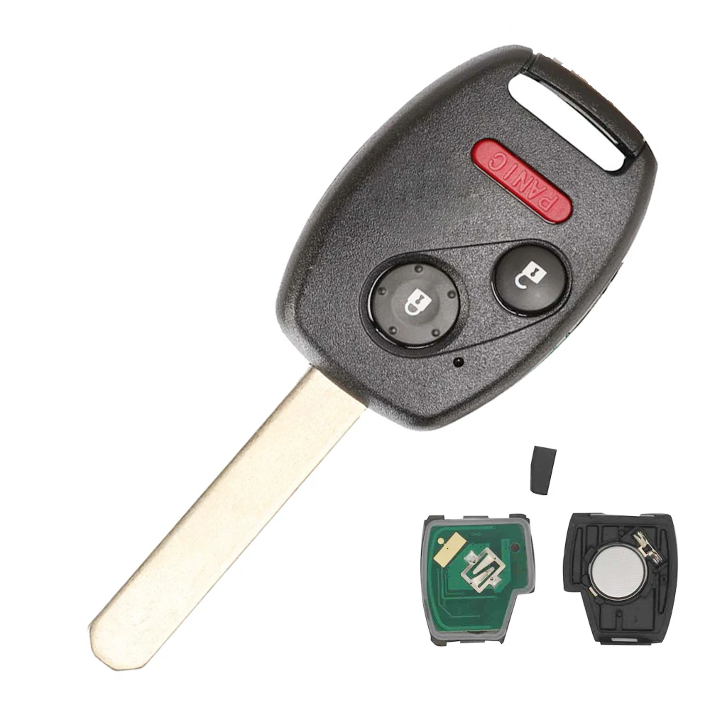 

2/3/4Buttons 313.8Mhz Remote Key Fob For Honda Accord 2008 2009 2010 2011 2012 MLBHLIK-1T ID46/PCF7961 Chip Car Key Fob