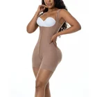 Женский корсет Fajas, обтягивающие бедра шорты сиамской формы, похудение, плечевой ремень, боди