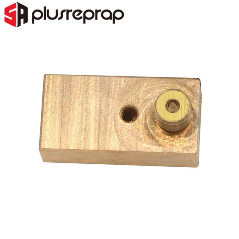 Латунный нагревательный блок модифицированной версии для принтера Ultimake 2 UM2 нить
