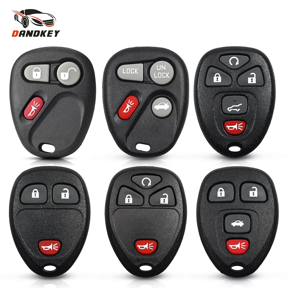 Dandkey для Buick Hummer H3 GMC Chevrolet Колорадо Isuzu 2007-2014 корпус автомобильного ключа