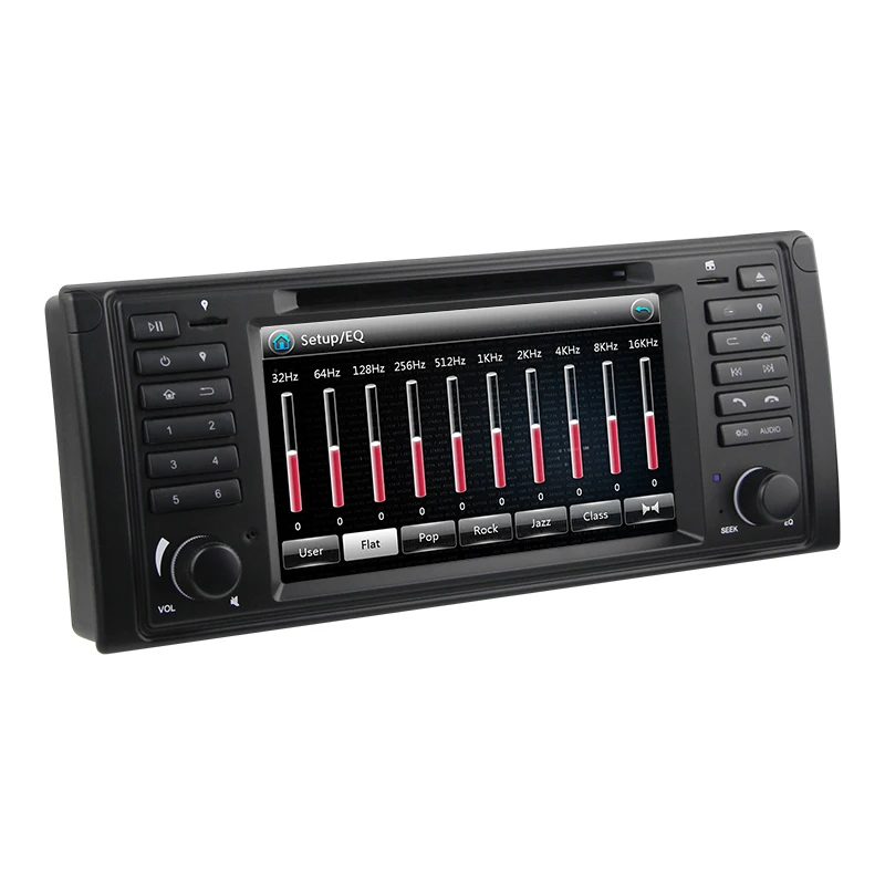 Автомагнитола Eunavi 1 Din 7 ''с GPS навигацией стерео для BMW E39 1996 2003 E53 X5