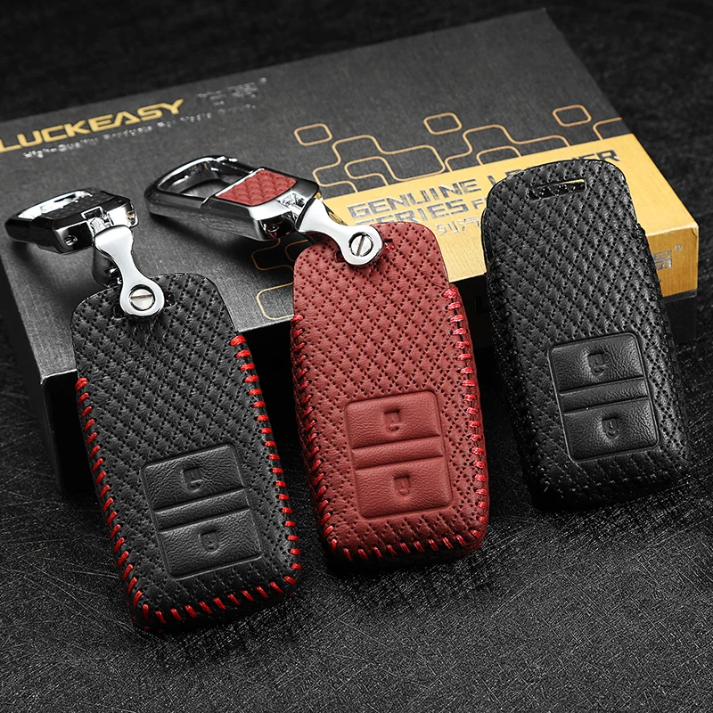 

For Acura CDX 2016-17 leather Smart Remote key Case Cover Holder