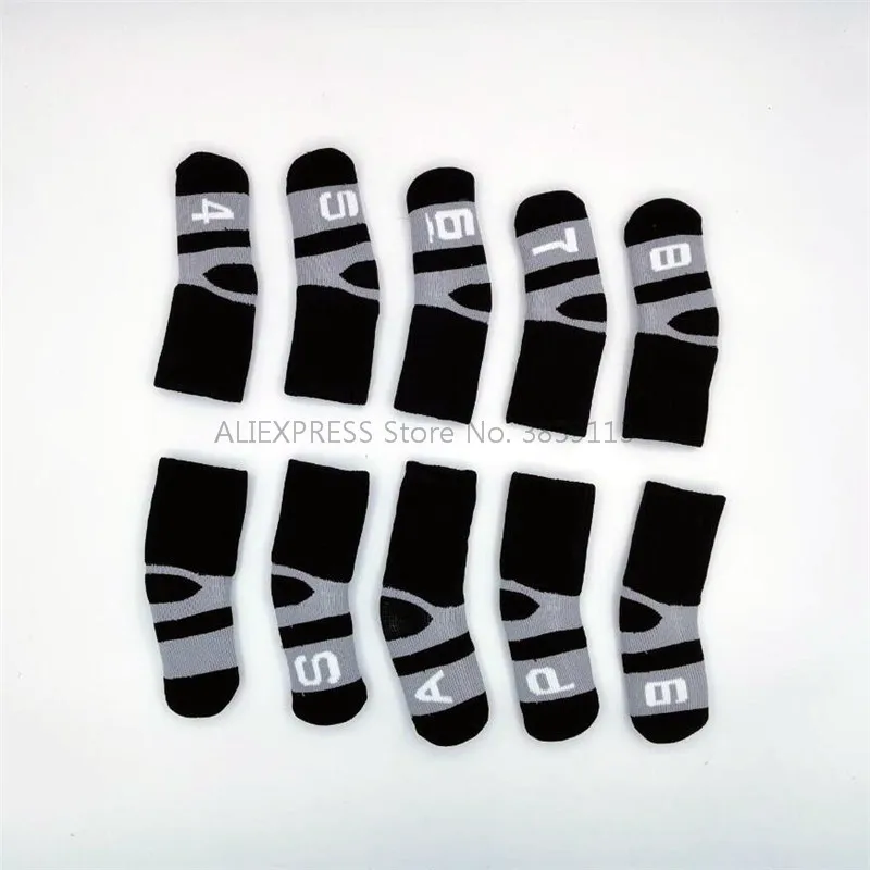 10 шт. Вязаный Гольф Чехлы для клюшек спортивные Гибкая шерстяная клюшки гольфа