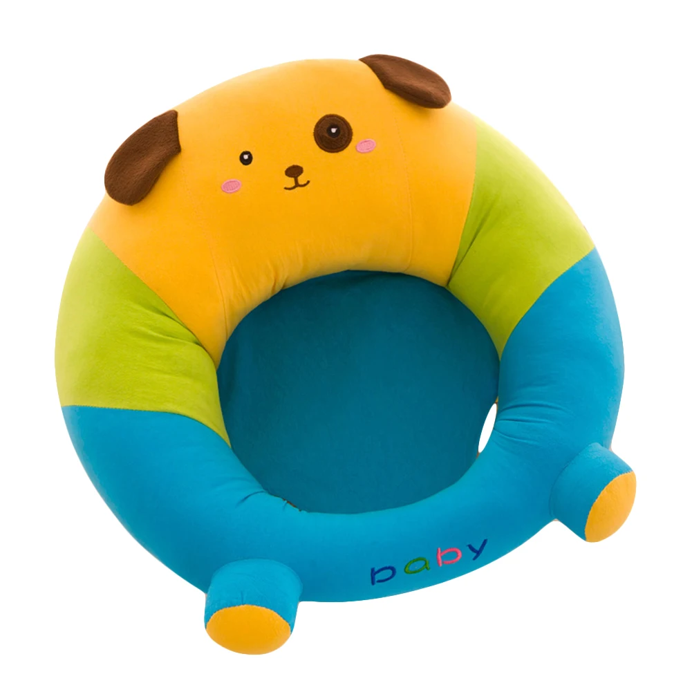 

Travel Chair Baby Sofa Cartoon Anti Slip Support Learning Sit Seat Covers Baby Soft Kids Infant Feeding Plush Chair Case