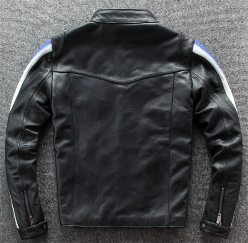 Новая мотоциклетная куртка из натуральной кожи гоночная chaqueta moto jaqueta Moto одежда