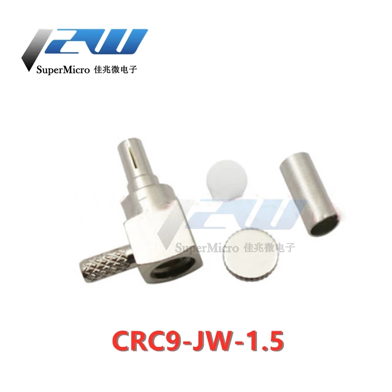 5 шт. CRC9 мужской/CRC9 мужской разъем Правый Угол Гофрированный RG174 RG316 для Huawei E160 E156 /