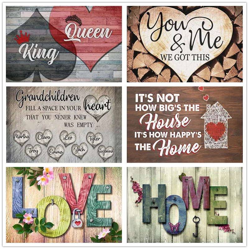 Алмазная живопись в стиле ретро романтика английская буква 5D алмазная вышивка