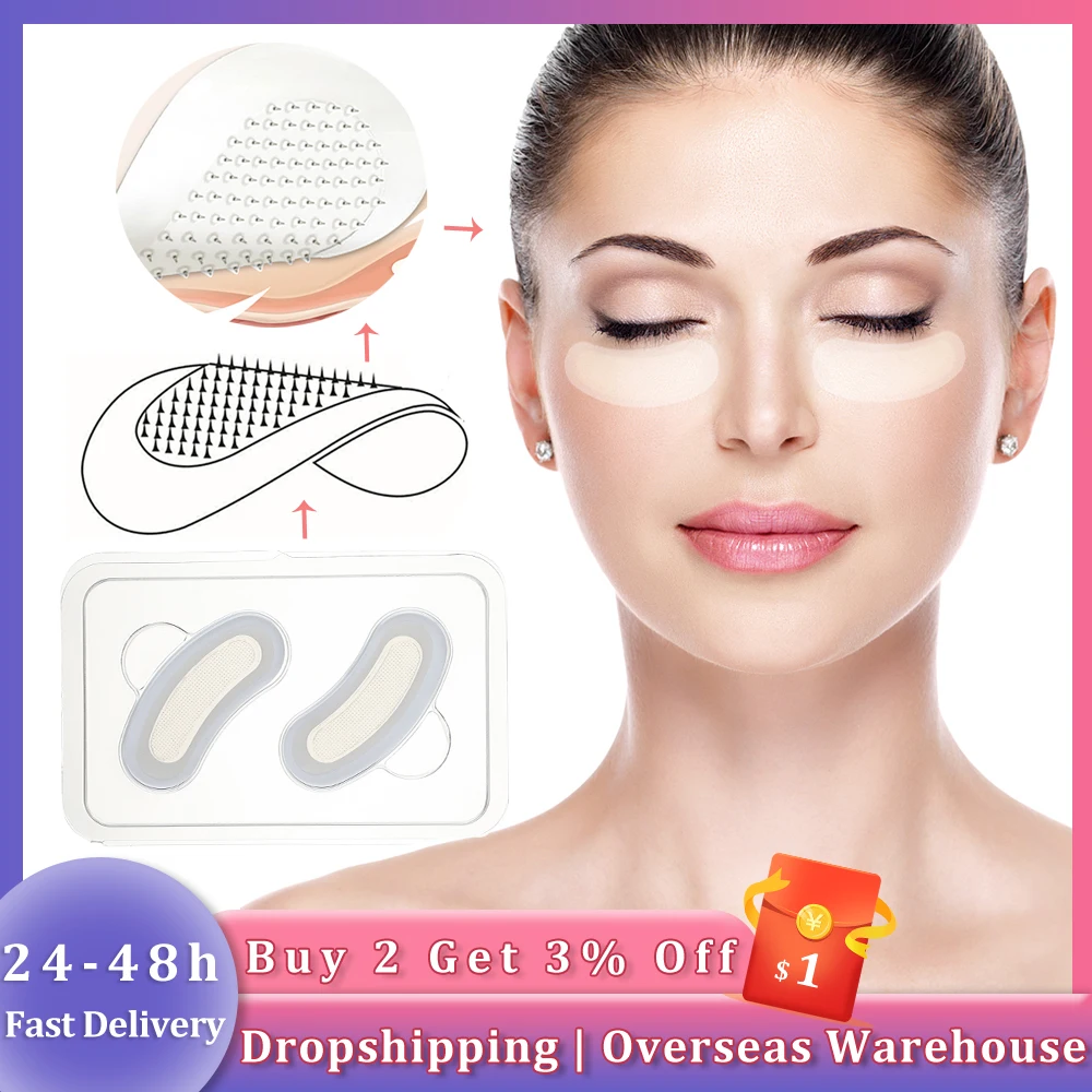 Патчи под глаза с гиалуроновой кислотой от морщин темных кругов удаляет коллаген