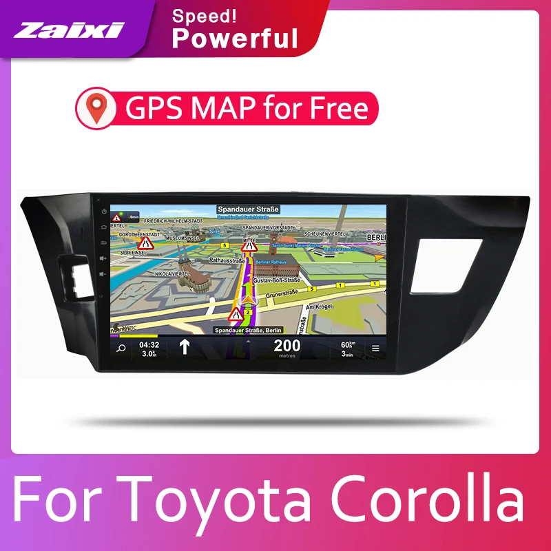 ZaiXi 2din автомобильный мультимедийный Android Авторадио проигрыватель с радио и GPS для