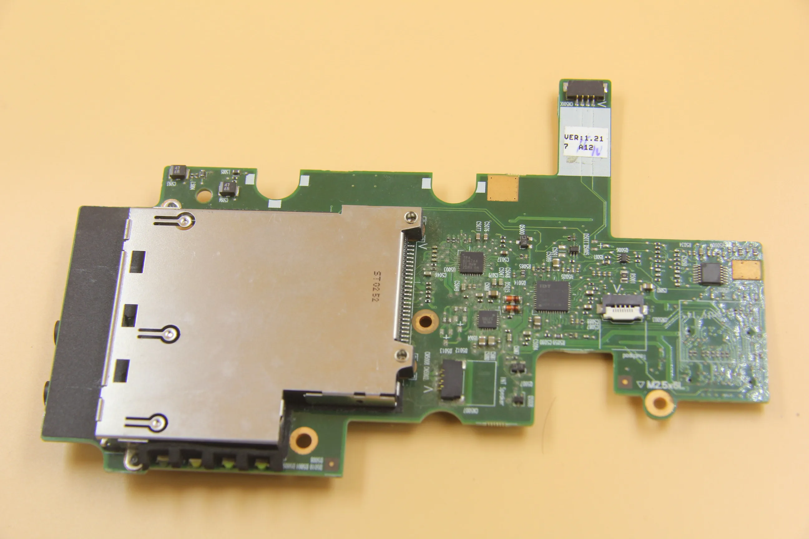 Плата для считывания аудио карт материнской платы HP 6450b 6455b PN 6050A2331601| |