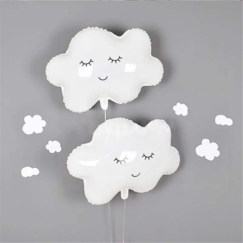 Rainbow Smile Sun Cloud Foil Balloons Birthday Party Kids Baby Shower Decoration Helium Wedding Supplies | Дом и сад