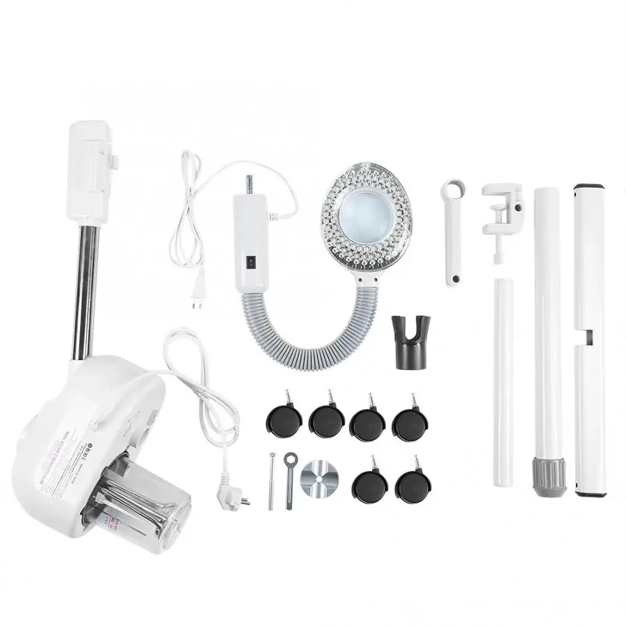 2 в 1 5X Светодиодная лампа с холодсветильник увеличительное стекло 66Pcs LED s