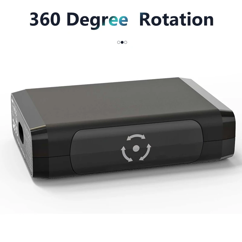 

VOXLINK 95W Type C Fast Charger PD/QC USB C 4 Ports Charger Power Station with 2m Cable for Macbook Pro 13/15/16 iPhone 8 11 X