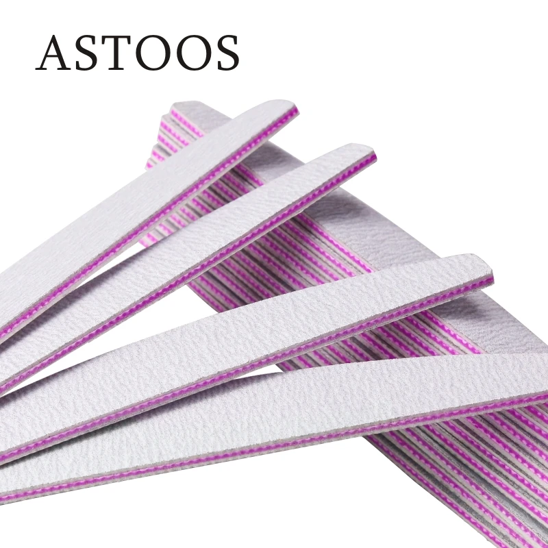 Двухсторонняя шлифовальная губка 1 шт. пилка для ногтей буфер УФ геля полировка