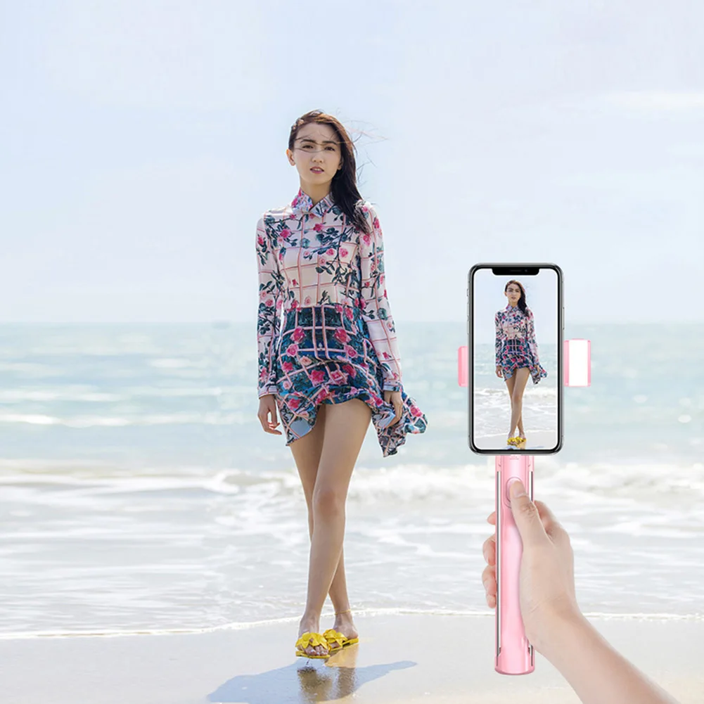 Выдвижной Штатив для селфи с дистанционным управлением по Bluetooth iPhone Samsung