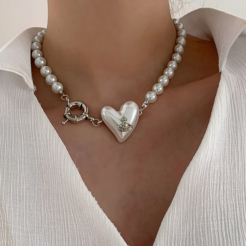 

Женское винтажное ожерелье-чокер с жемчугом