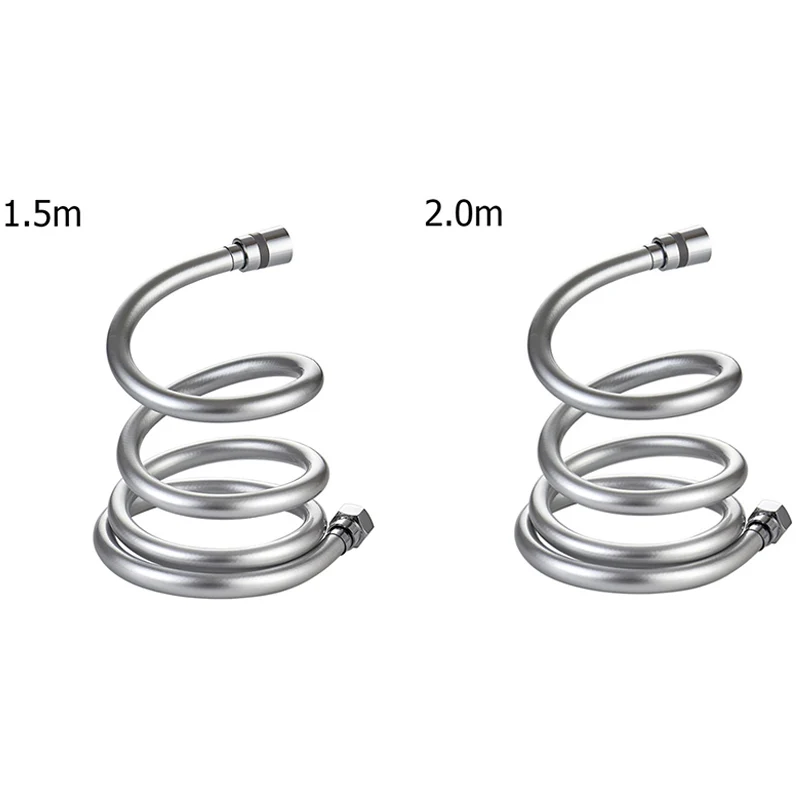 

PVC High Pressure Thickening Anti-Winding Smooth Shower Hose For Bath Handheld Shower Head Flexible Shower Hose