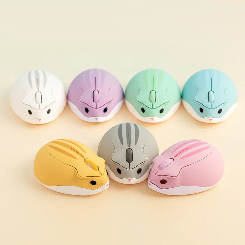 

1200dpi Wireless Mouse Computer Cute Laptop Mouse Hamster Mouse Creative Mouse Professional Gaming Mice Fashion for Girl