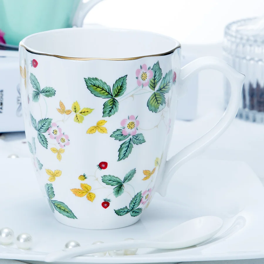 Кофейная китайская латте кружка из костяного фарфора винтажные средневековые