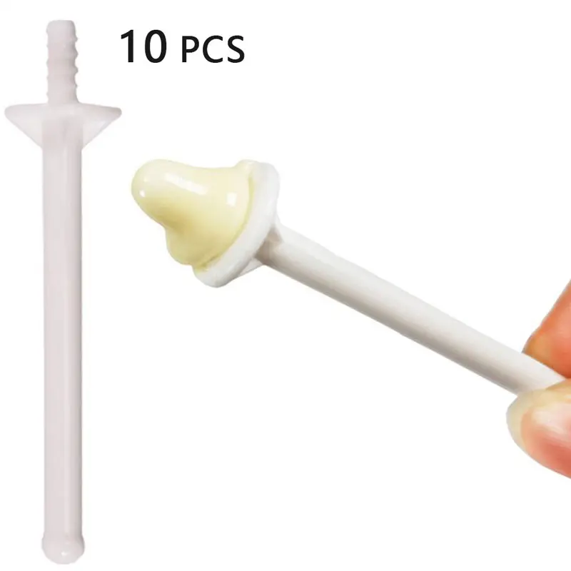

10Pcs Safe Nose Wax Stick Nose Hair Removal Tool Hair Removal Wax Kit Beeswax Professional Hair Removal Accessories