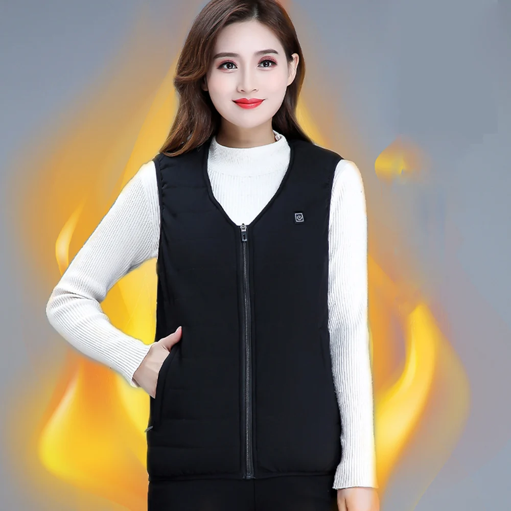 Нагревательный жилет с Usb зарядкой нагревательный умный электрический