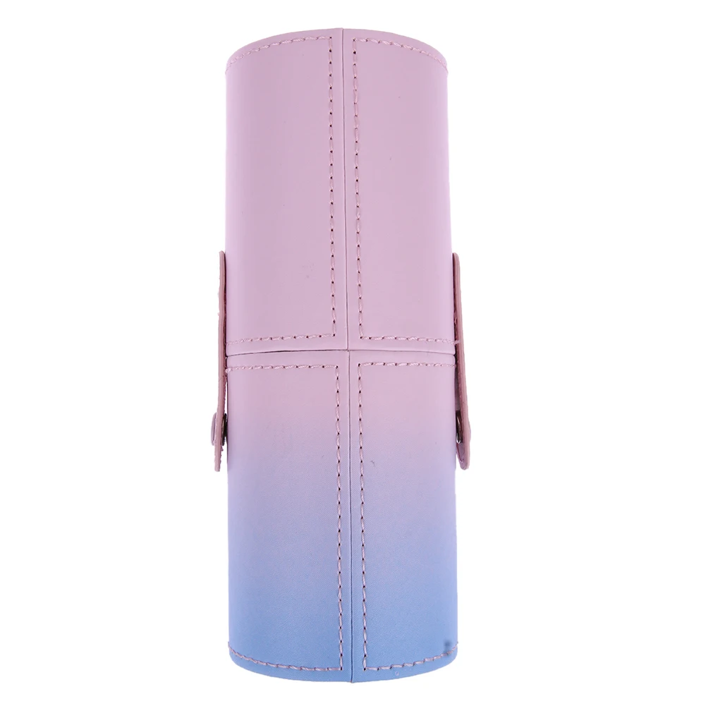 Держатель щеток для макияжа Стильный PU Макияж Кисти Набор Студия тубус-держатель