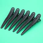 6 шт., черная Заколка-зажим для волос