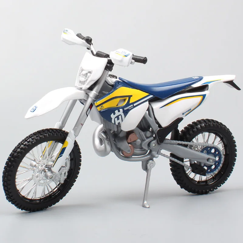 Maisto 1/12 Мотоцикл масштаб TE Husqvarna TE125 2016 внедорожный велосипед Мотокросс мотоцикл