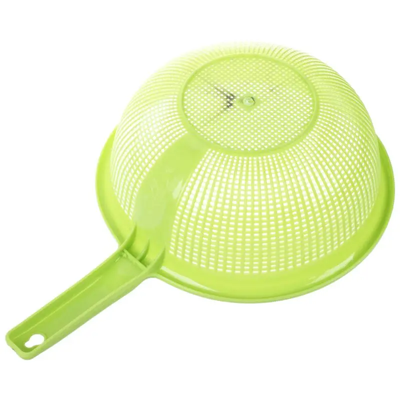 Кухня дома Platic случайный цвет длинная ручка сито для риса фильтр|Дуршлаги и сита|