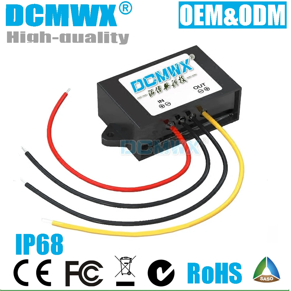 DC 12V до 16 3 V повышающий преобразователь мощности автомобильный аккумулятор или