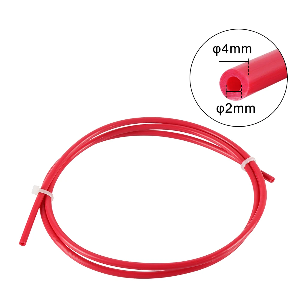 KINGROON 1 м ПТФЭ труба Запчасти для 3D принтеров J head Hotend Bowden Extruder V5 V6 75 мм 3 Филамент ID 2 4