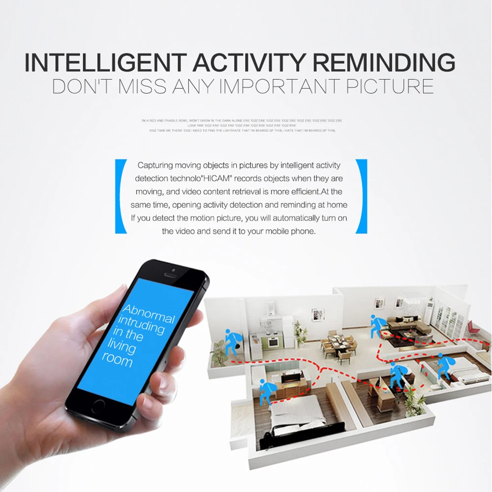 Мини камера WIFI версия H6 1080P HD мини беспроводная ночное видение маленькая микро