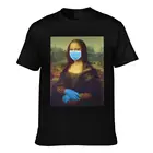 Мужская винтажная футболка из натурального хлопка, с принтом