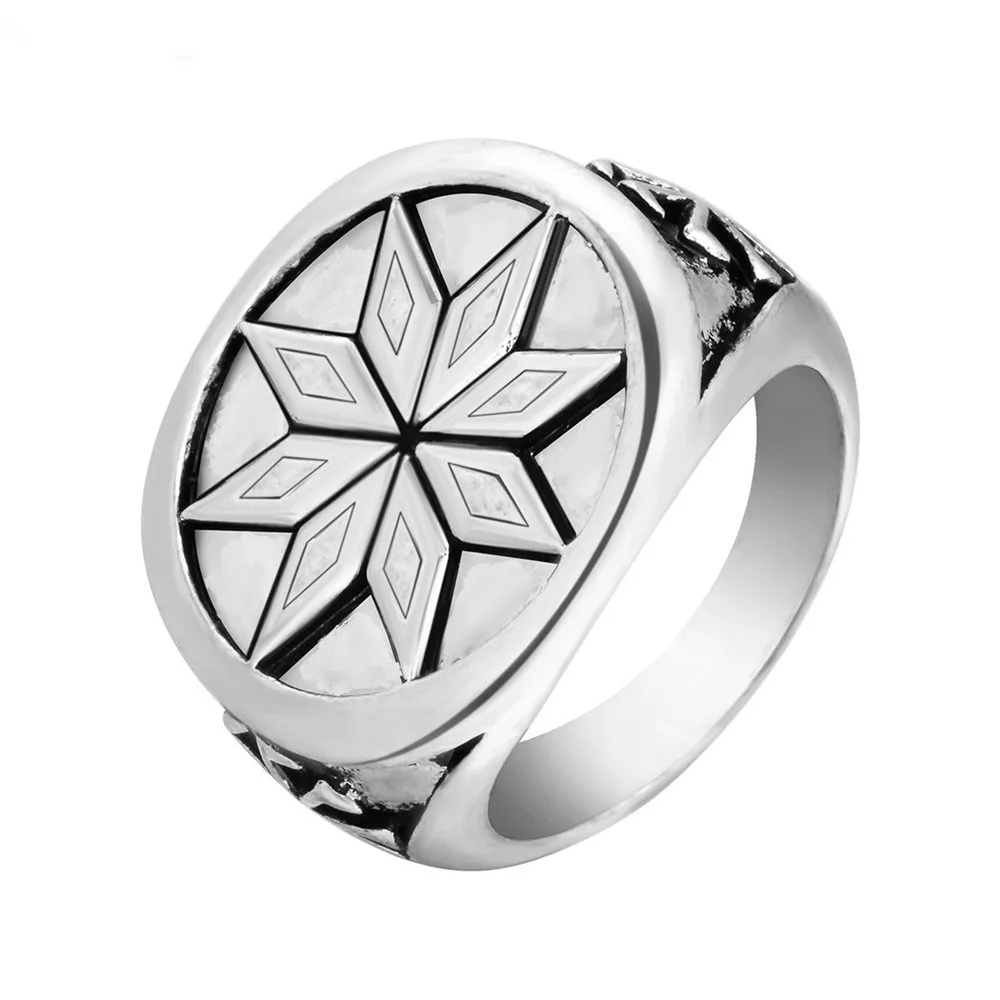 Славянский символ коловрата норсе валкнут компас амулет кольцо викингов для