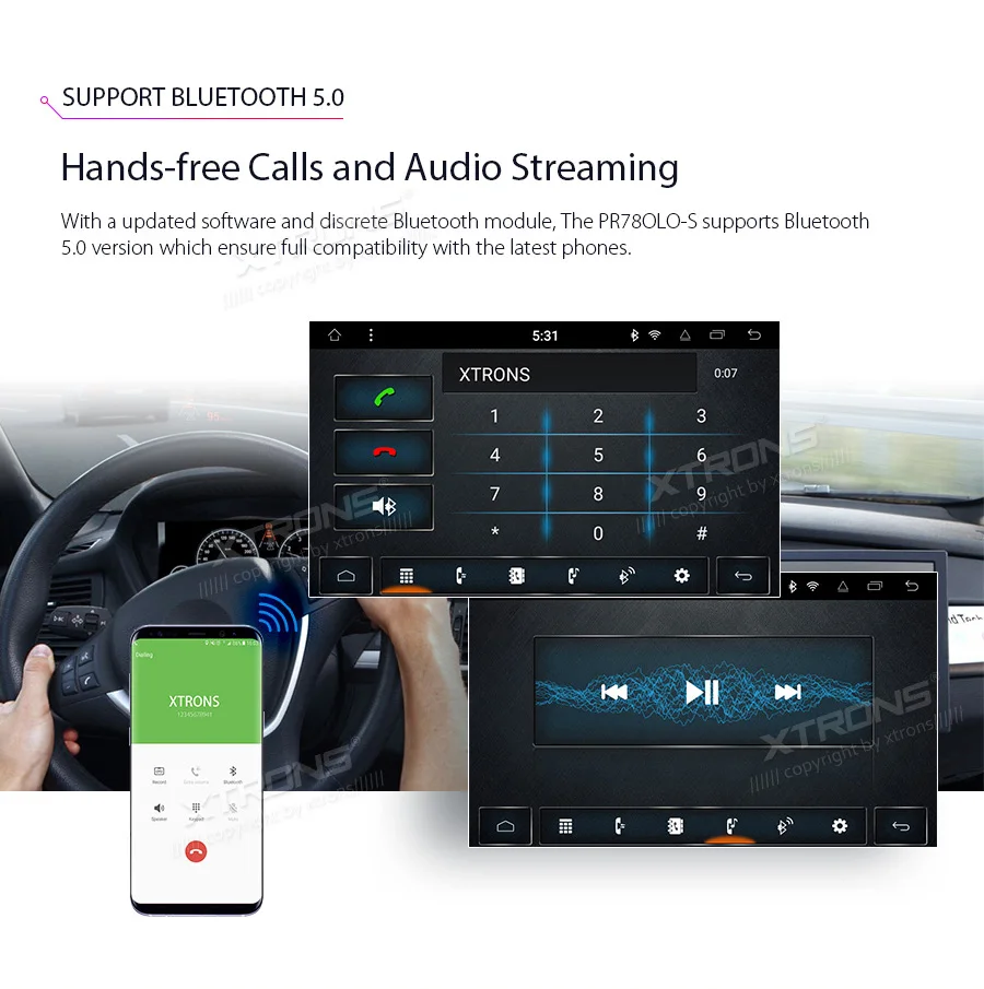 XTRONS Android 8 1 Восьмиядерный автомобильный Радио dvd плеер GPS для OPEL Vauxhall Antara Corsa D 2006 2007