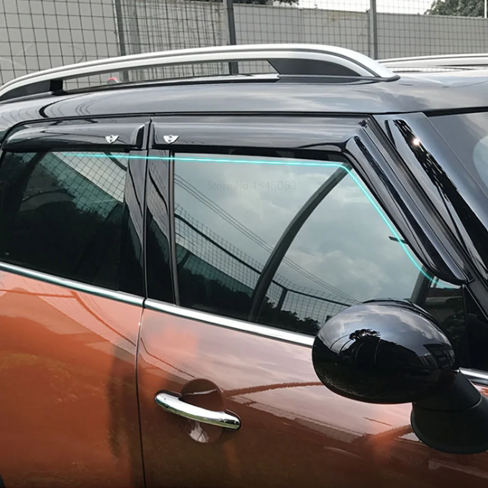 Фото ABS пластиковые окна Козырьки тенты дождь Солнце дефлектор гвардии