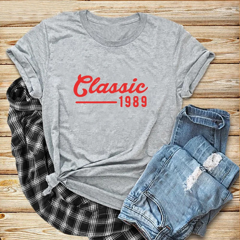 Футболка женская классическая с коротким рукавом модный топ графическим принтом