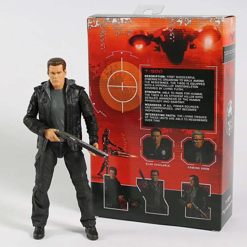 NECA Terminator Genisys T 800 Guardian эндоскелет 7 дюймов экшн фигурка Коллекционная модель