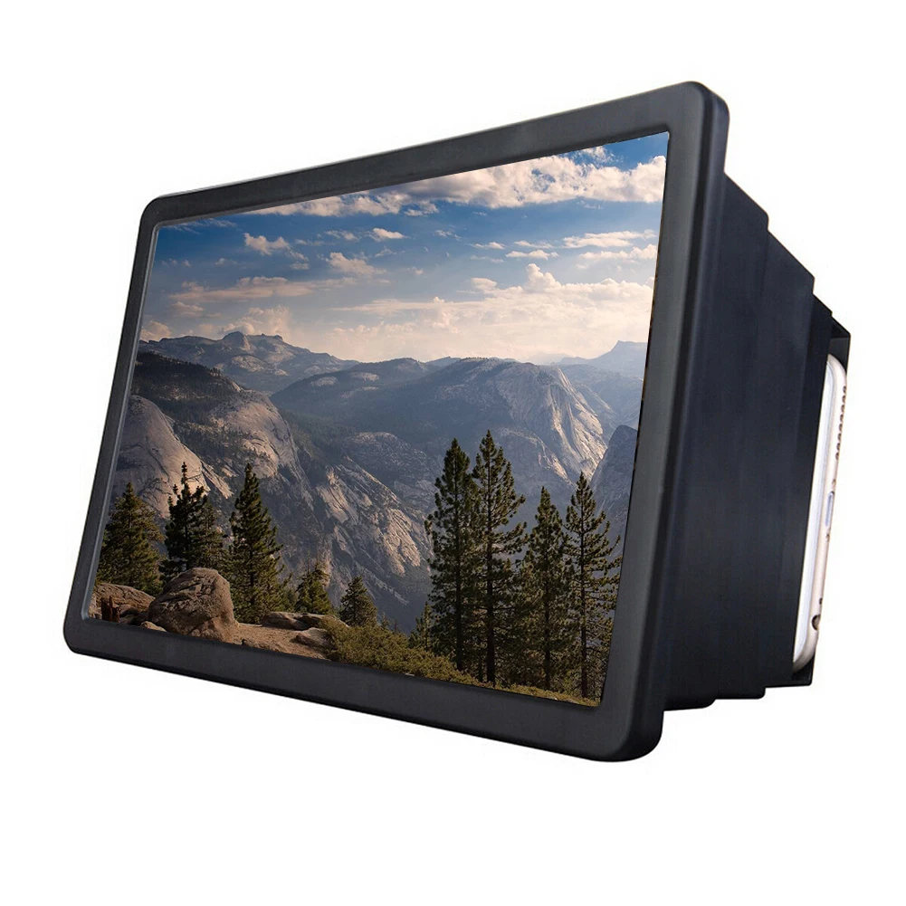 Держатель для смартфона увеличенные Экран Лупа мобильный телефон Настольный