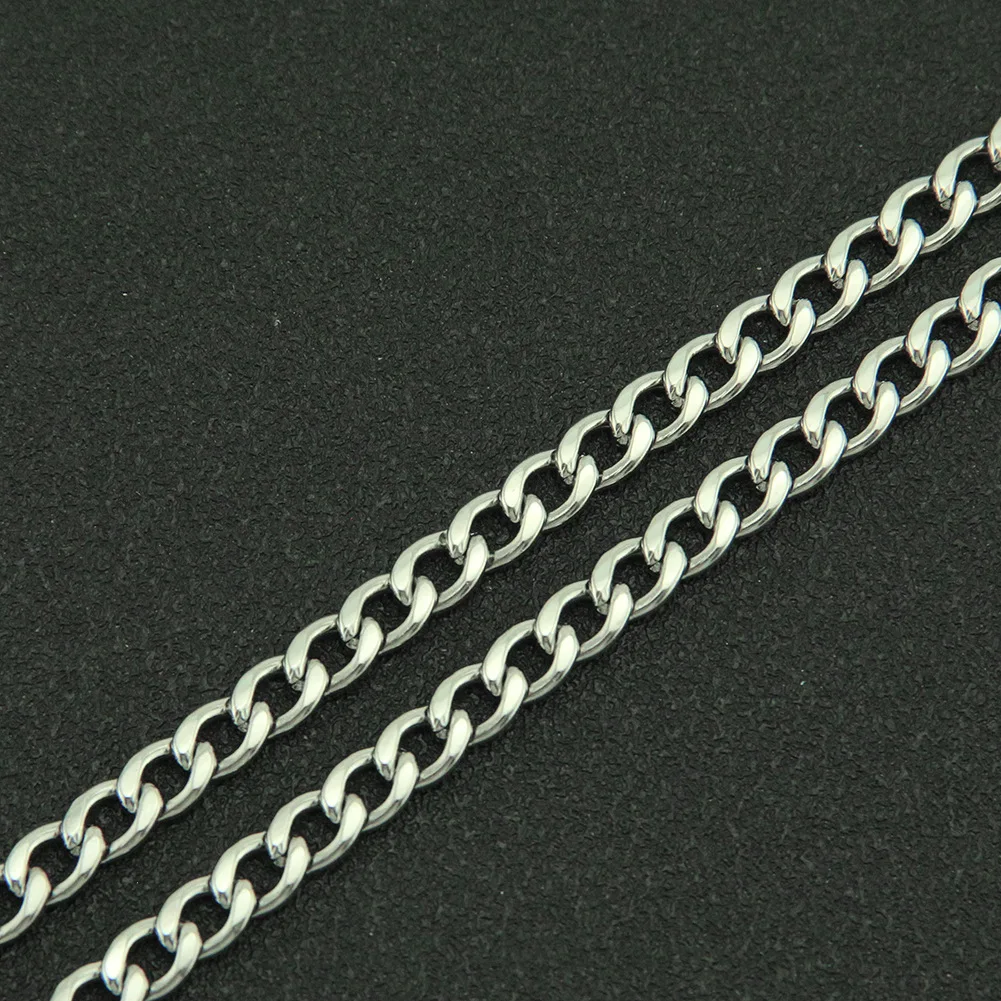 

fashion punk stainless steel smile sad face pendant necklace for women layered cuban link chain neck collar hip hop jewelry 2021