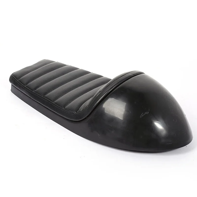 Cafe Racer сиденье Ретро соприкосновение со основание Винтаж седло скремблер подушки