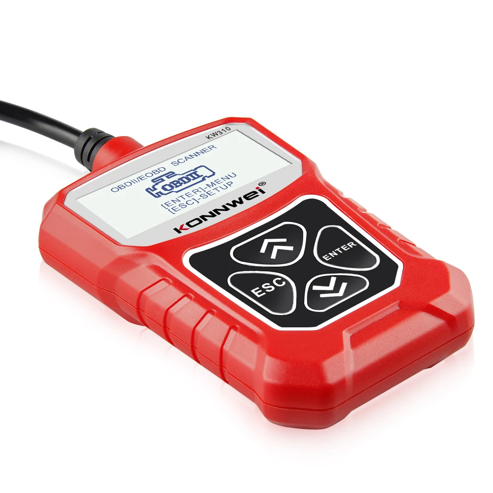Сканер OBD2 KONNWEI KW310 для автомобиля сканер OBD 2 диагностический инструмент