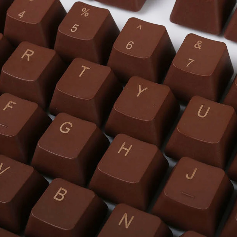 Универсальные колпачки для механической клавиатуры Cherry MX 104 клавиш разноцветные